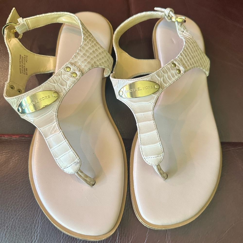 Michael Kors pink Sandals